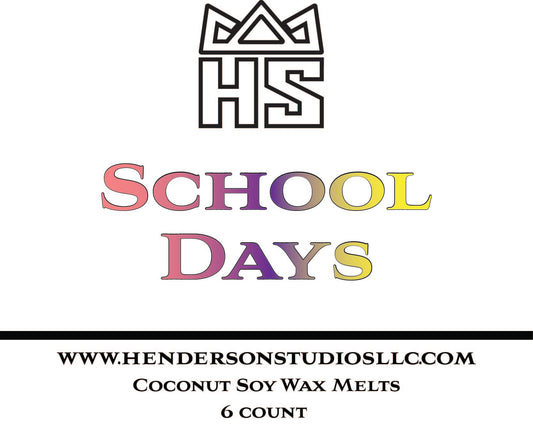 School Days Wax Melts